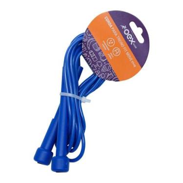 Imagem de Corda Para Treino Regulável OEX Fit Move 2.8m CT10 Azul - OEX MOVE