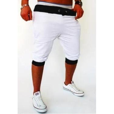 Imagem de Shorts Bermuda Masculina Saruel Skinny Lisa Jogger Verão - DIAMANTE VE