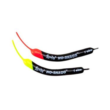 Imagem de Lindy Sinker de pesca em forma de banana antiderrapante antiderrapante - Permite que os pescadores pesquem áreas não pescam, padrão (pacote com 2), 28 g