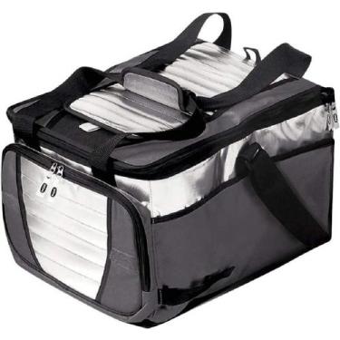 Imagem de Bolsa Térmica Ice Cooler Dobrável 36L C/ 1 Divisória Cinza 3622- Mor