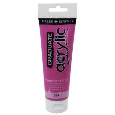Imagem de Tinta Acrílica Graduate 120ml Rosa Perm. 537 Daler Rowney - DALER & RO