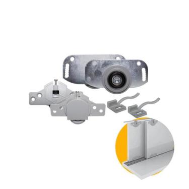 Imagem de Kit Sistema Para Porta de Correr Ro24 Rometal, RO-24, Metal & Nylon, P