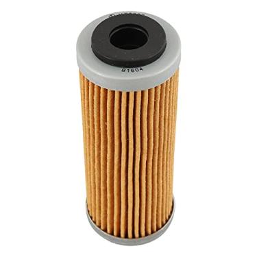 Imagem de Filtro de óleo MIW KT8003 compatível com/substituição para KTM 450 EXC 2008-2011 77338005100, 450 EXC 2009-2011 77338005100, 250 EXC-F 17 7733800510510101010100, 3500 EXC-F 2012-2016 77338005100, 450 EXC-F Seis DIAS 17