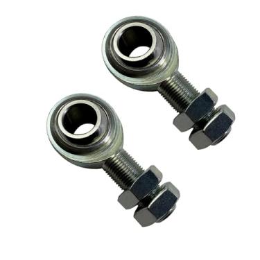 Imagem de BST BSSP 2 peças Universal Street Rod Round 3/10.2 cm DD Suporte do eixo de direção rolamento Heim Joint Rod End Custom/Performance