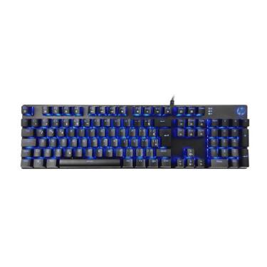 Imagem de Teclado Gamer Mecânico HP GK400F LED, Switch Blue, Anti Ghosting