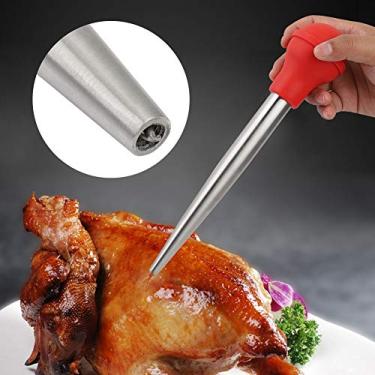 Imagem de Baster de Peru, Seringa de Baster de Peru Baster de Peru Grande Ferramenta Injetor de Marinada Com Agulha Resistente para Carne de Porco, Carne Bovina, Cordeiro, Frango, Peru,