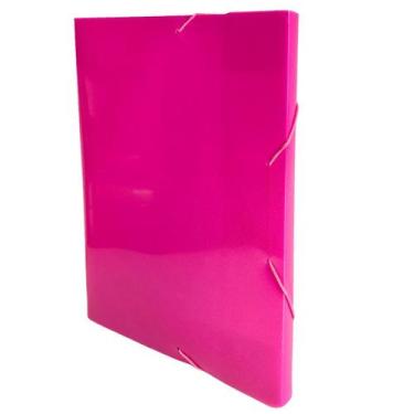 Imagem de Pasta Aba Elástica Oficio Organizadora de Papel A4 2cm Dello Escolar E