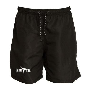 Imagem de Short Masculino Tactel Muay Thai Conforto Academia Treino - Ragor, M, 