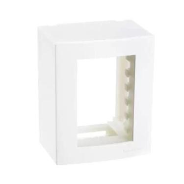 Imagem de Caixa  sistema x sobrepor 75x75 3postos  sleek - margirius