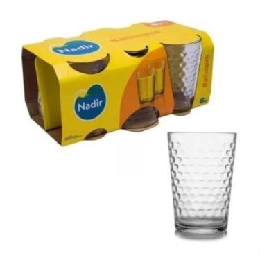 Imagem de Conjunto de Copos 6 Peças 265ML Batuque Vidro - Nadir