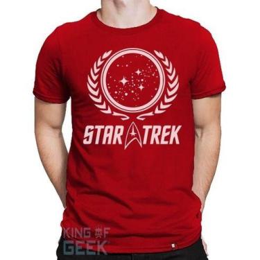 Imagem de Camiseta Star Trek Filme Clássico Jornada Nas Estrelas Nerd - KING OF 