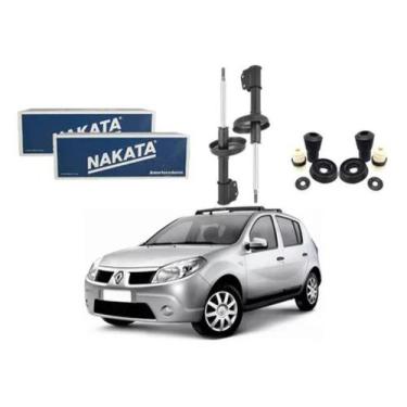 Imagem de Kit Amortecedor Dianteiro Coifa Coxim Renault Sandero Logan 2007 A 201