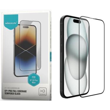 Imagem de Película Vidro Temperado CP+Pro 3d Para iPhone 15 Plus 6.7 - Nillkin