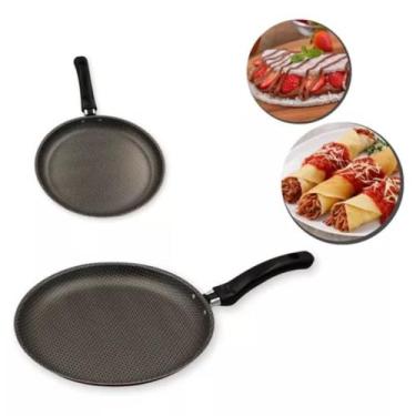 Imagem de Panquequeira Tapioqueira 22cm Antiaderente Vermelha -Alegrete