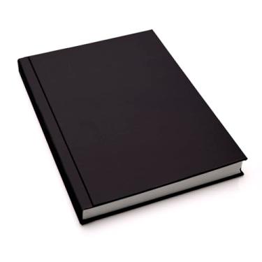 Imagem de Álbum de fotos Ical, encadernação fotolivro autocolante, folhas de papel rígido branco, para 20 fotos 20x30cm vertical - linha Instalivro - modelo preto - 771