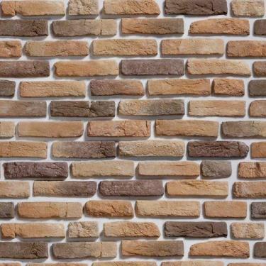 Imagem de Papel De Parede Tijolinho Clássico Vários Tons - 3,00x0,50m - DEKAL DE