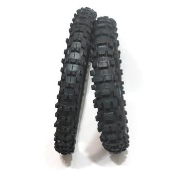 Imagem de Par Pneu Crf250 Xr250 110/100-18 + 80/100-21 Rmx35 Extreme Rinaldi