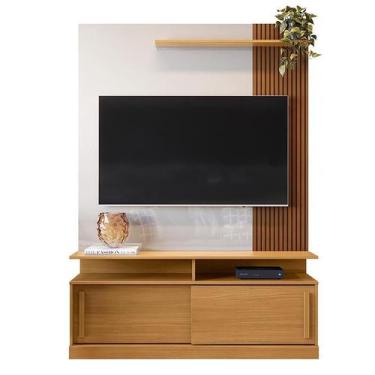 Imagem de Rack Painel Home 136cm Para TV 60 Polegadas Chicago Lukaliam Tauari/Of