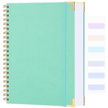 Imagem de Caderno espiral, caderno de esboços 21,6 cm x 28 cm, caderno de esboço de capa dura de 300 páginas, caderno de couro em branco para mulheres e homens, caderno grande para desenhar, caderno sem forro