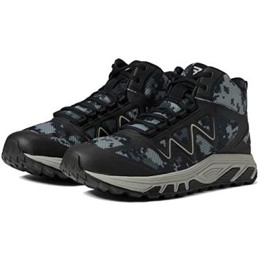 Imagem de Bates Bota masculina Rush Mid/Black Camo Combat Boot, Camuflagem preta, 14