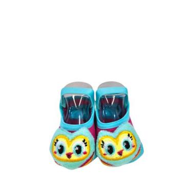 Imagem de Sapatilha Rosa e Verde Claro Pintinho 16-22 Infantil Ref 21073002  - L