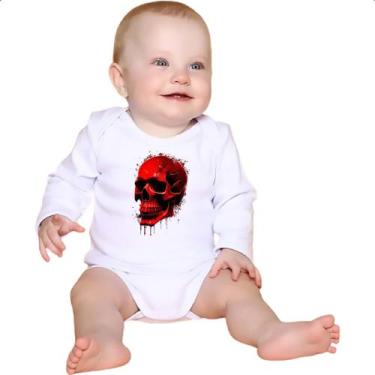 Imagem de Body intantil Cranio em sangue - Alearts, P