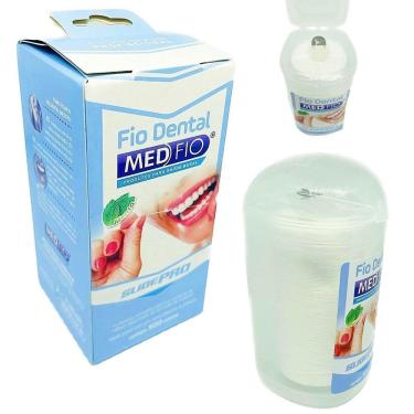 Imagem de Fio Dental 500 Metros Encerado Resistente Higiene Bucal