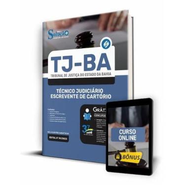 Imagem de Apostila TJ-BA - Técnico Judiciário - Escrevente de Cartório - Editora