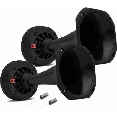 Imagem de Kit 2 Driver Com Corneta Longa 240w Rms Tsr + Capacitor! - ORION CAR A