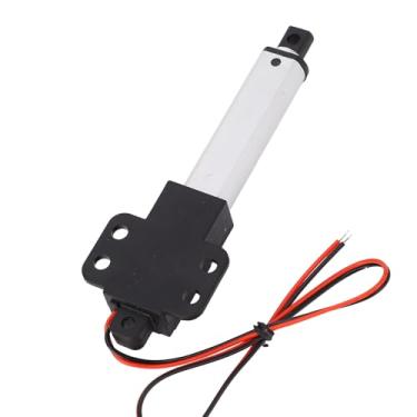 Imagem de Mini Atuador Linear Elétrico 24V 50mm Curso 150N Impulso 4 Mm/s Velocidade Mini Atuador de Movimento Com Interruptor de Limite DC24V para Máquinas Industriais