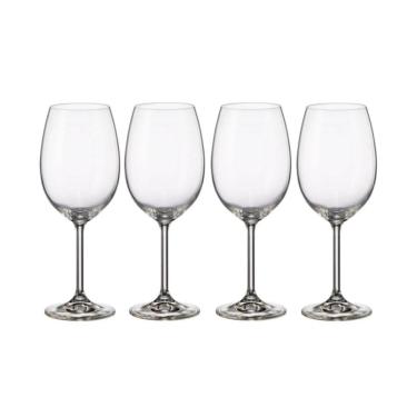 Imagem de Kit Taça para Vinho Tinto Gastro 480ml com 4 unidades - Bohemia