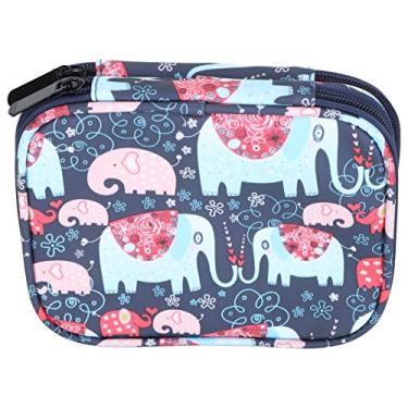 Imagem de Pano de Saco de crochê de Pano de Boi de Grande Late (Bolsa rosa vazia) (Pacote verde - vazio) (Elefante - bolsa vazia)