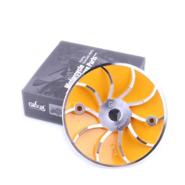 Imagem de Glixal Ventilador de direção de corrida leve para GY6 125cc 150cc 180cc 200cc 152QMI 157QMJ motor baseado scooter ciclomotor quadriciclo quadriciclo de kart (amarelo)