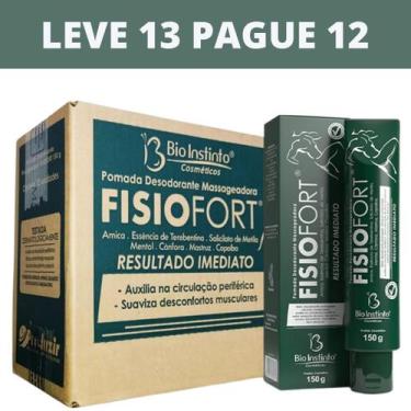 Imagem de Pomada Desodorante Massageadora Bio Instinto Fisiofort Bisnaga 150g Ki