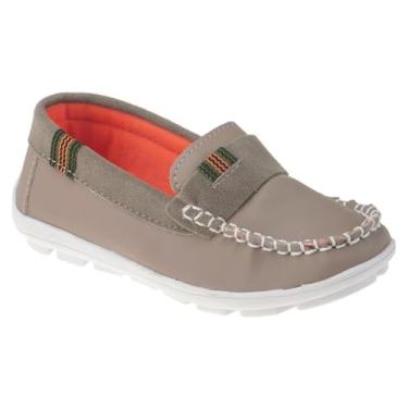 Imagem de Mocassim Menino Sapato Masculino Casual Infantil (Taupe, BR, Criança de 9 a 12 anos, Numérico, 34)