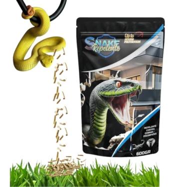 Imagem de Repelente Natural em Pelotas para Cobras e Lagartos, para Jardim, Quintal, Acampamento, Pesca, Ambientes Internos e Externos