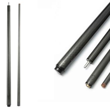 Imagem de CROWN ME Taco de sinuca de fibra de carbono com ponta de 12,8 mm, taco de fibra de carbono, bastões de mesa de sinuca de 147 cm, design ajustável de peso -510 g, 521,6 g, 538,6 g, 567 g