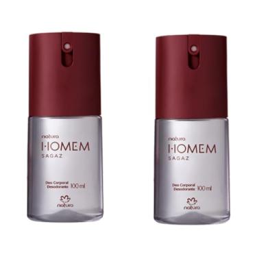 Imagem de Kit com 2 Desodorantes Corporais Natura Homem Sagaz Deo Corporal 100ml