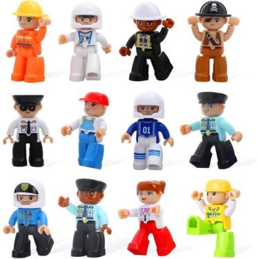 Imagem de Conjunto de figuras magnéticas Mruikeny Large Community, 12 peças