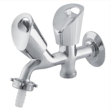 Imagem de Torneira Para Tanque Com Sáida Para Máquina Angra 1131 Meber Cromado