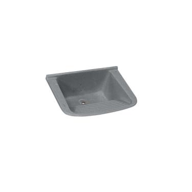 Imagem de Tanque De Lavar Roupa Em Mármore Sintético Granitado 55x41cm Cinza