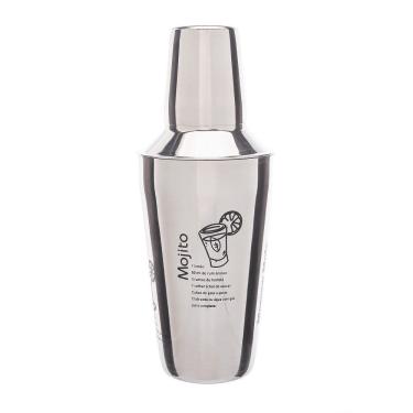 Imagem de Coqueteleira De Aço Inox Com Receitas 500ml 2819 - Lyor