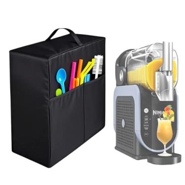 Imagem de Chuanke Capa Para Máquina De Raspadinha Ninja Fs301/Fs301C/Fs300, Tampa Resistente À Prova D'Água E Poeira Em Oxford 600D Smoothies, Adequada Máquinas Bebidas Congeladas Profissionais/Domésticas (Pr