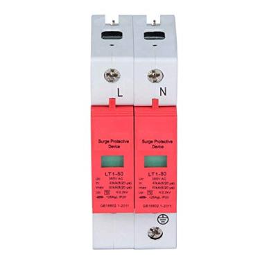 Imagem de Protetor de Proteção de Proteção Fast Thunder Dispositivo de Relro de Baixa Tensão para PowerStrip Fácil de Operar Material Retardador de Chama Boa Condutividade Elétrica Segurança Elétrica (2p80ka)
