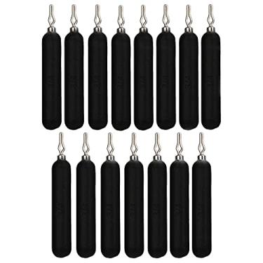 Imagem de Reaction Tackle - Chumbadas De Chumbo Para Drop Shot, 3/4 Oz, Pacote Com 15 Unidades, Pretas