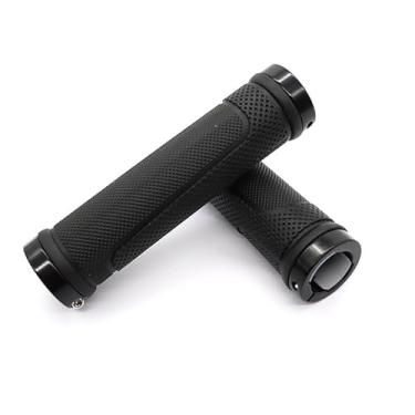 Imagem de Conjunto de guidão de bicicleta dobrável - câmbio de bloqueio longo/curto ajustável, alças ergonômicas com tensor, acessórios de bicicleta leves compatíveis com a maioria das bicicletas dobráveis