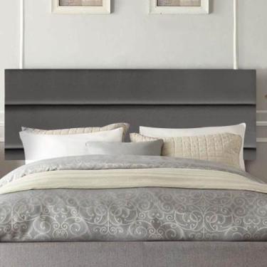 Imagem de Painel Estofado Luxo Argentina 160cm Queen Size Para Cama Box Suede Ci