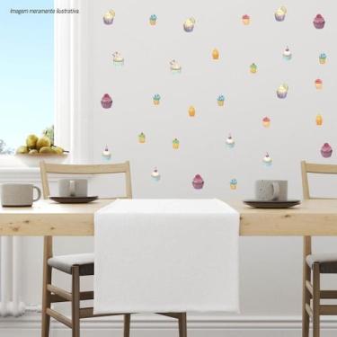 Imagem de Kit 2 Cartelas Adesivos Decorativo Cupcakes - PRESENTE-BRINDE