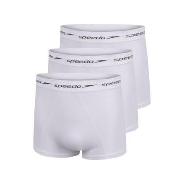 Imagem de Kit com 3 Cuecas Sunga Speedo 4283, Branco, G