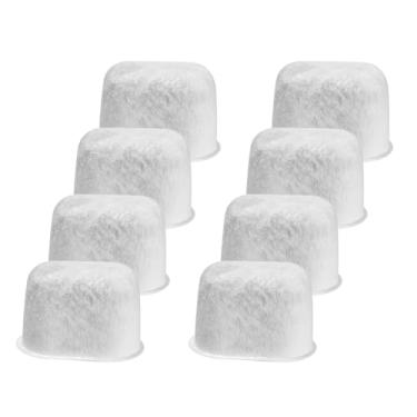 Imagem de Filtros de água de carvão de substituição para Cuisinart pacote com 8 filtros de café de substituição para todas as máquinas de café Cuisinart